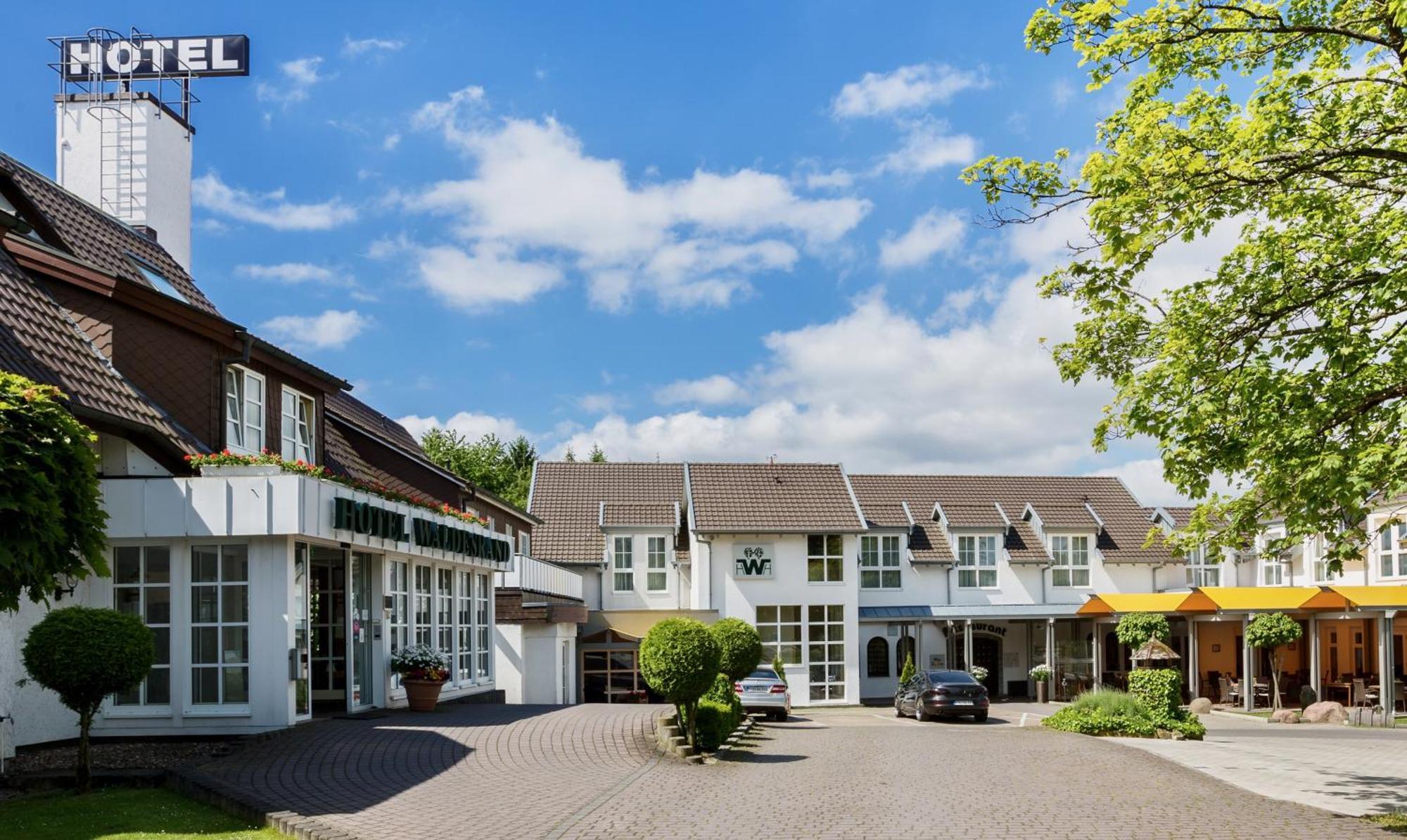 Hotel Waldesrand ヘルフォルト エクステリア 写真